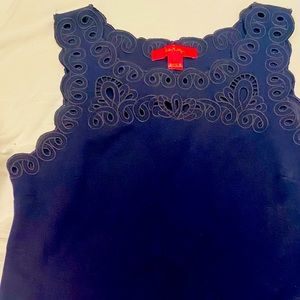 Lilly Pulitzer navy tank top